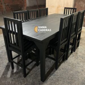 Conjunto Mesa Havana 2m com 8 Cadeiras